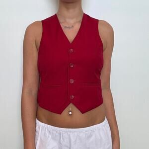 Gioberti Red Waistcoat